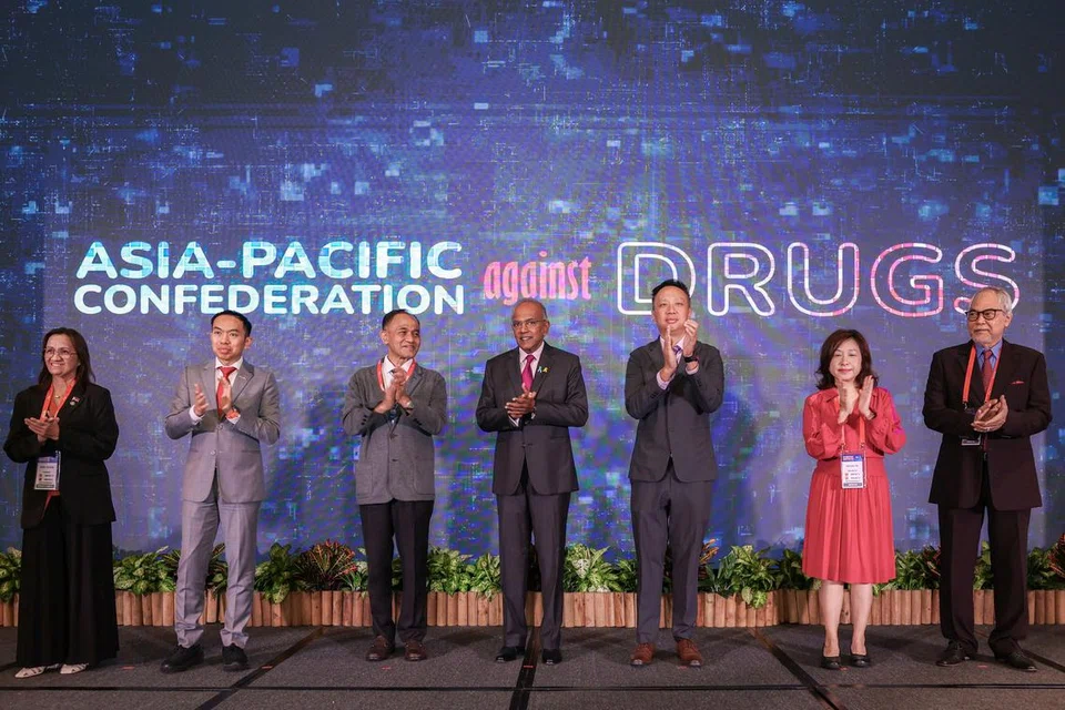 Singapore, Singapura, K. Shanmugam, Forum Menentang Dadah Asia Pasifik, APFAD