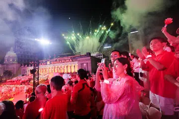 Sambutan Hari Kebangsaan Singapura 2024.