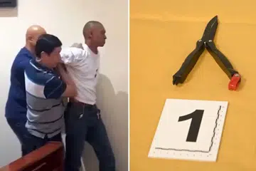 Jika disabitkan kesalahan menyebabkan kecederaan parah secara sengaja dengan senjata berbahaya, Basnayake Keith Spencer, boleh dijatuhkan hukuman penjara seumur hidup.