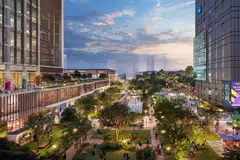 woodlands, rts link, gambaran artis, dibangun semula 