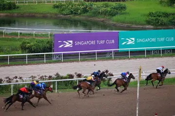 PIHAK TERJEJAS AKAN DIBANTU: Tapak Singapore Turf Club di Kranji akan ditutup menjelang Mac 2027 dan akan dipulangkan kepada pemerintah untuk dibangunkan semula. Kegiatan lumba kuda di Singapura akan tamat pada Oktober 2024.