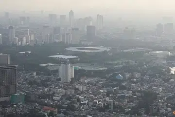 Gambar Hiasan: Stadium Gelora Bung Karno dan bangunan lain di Jakarta, Indonesia, pada 4 November 2025