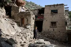 Amerika Syarikat, United States of America, Afghanistan, gempa bumi, earthquake, bantuan