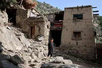 Amerika Syarikat, United States of America, Afghanistan, gempa bumi, earthquake, bantuan