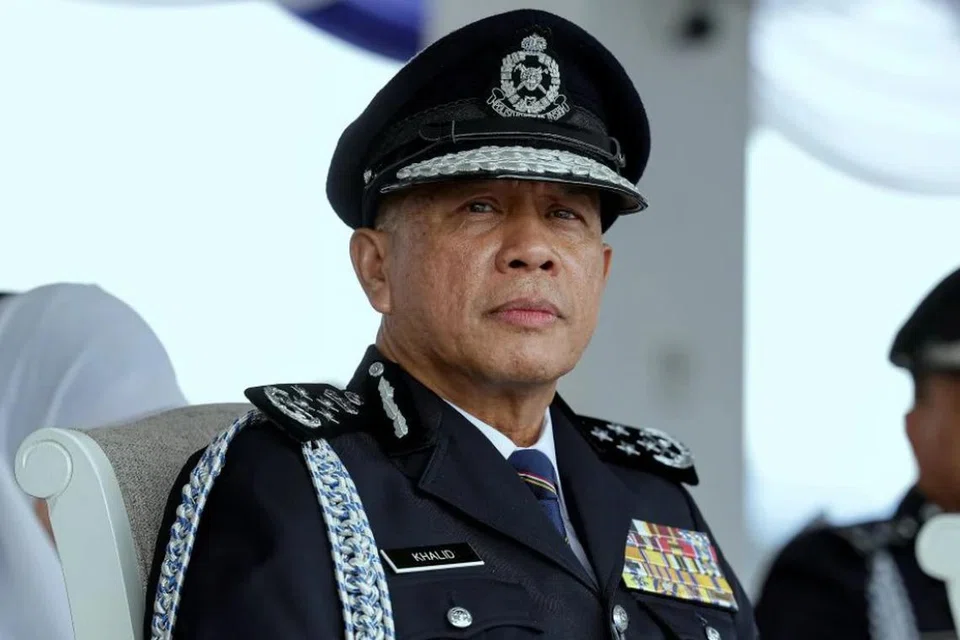 Ketua Polis Malaysia, Datuk Seri Mohd Khalid Ismail.