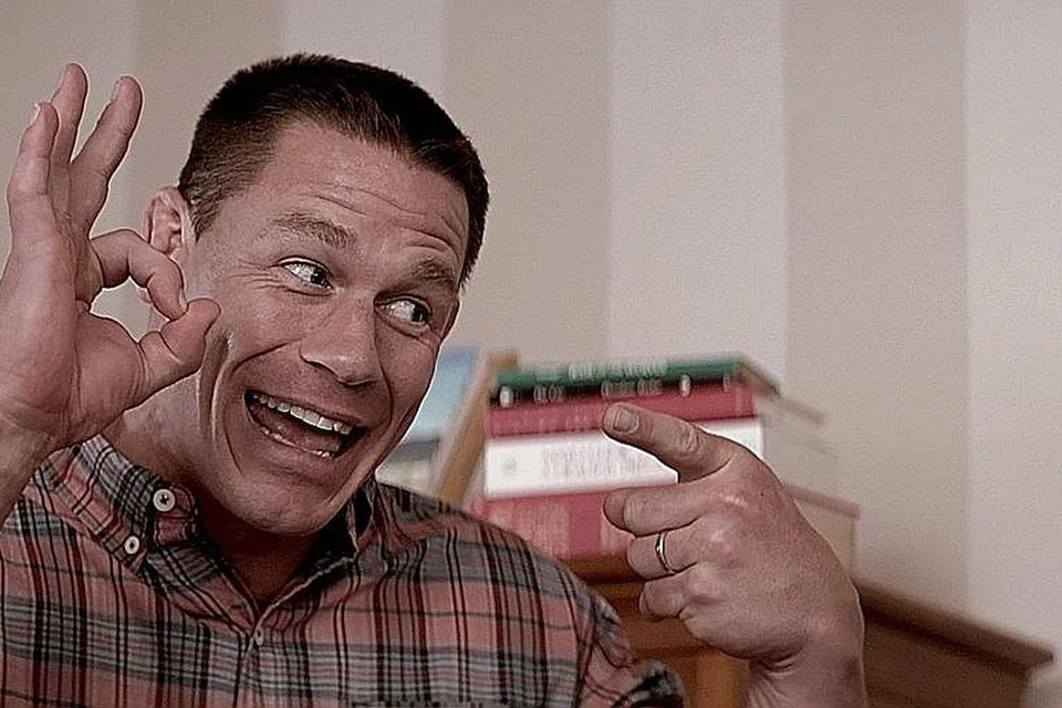 JOHN CENA: Hidup dengan watak antagonis. - Foto UIP