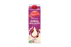 Kurma dalam susu minuman berkhasiat yang sesuai untuk golongan ibu. 