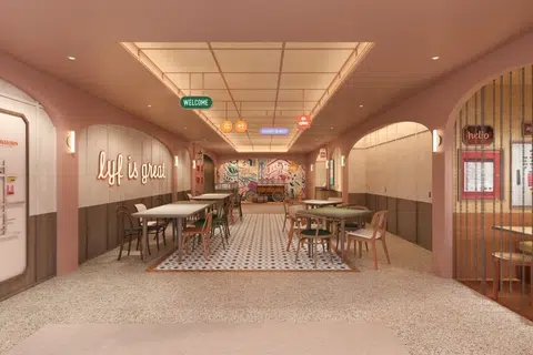 Salah sebuah ruang yang terdapat di lyf@Chinatown