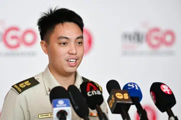 sambutan tiga lokasi, Leftenan Kolonel (LTC) Cephas Ong