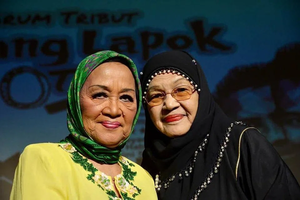 Seniwati Dayang Sofia (kiri) dan Zaiton Abdullah bakal membuat penampilan khas dalam satu sesi bertemu mesra di Jalan Ampas pada 9 Mac dari 2 petang hingga 4 petang.