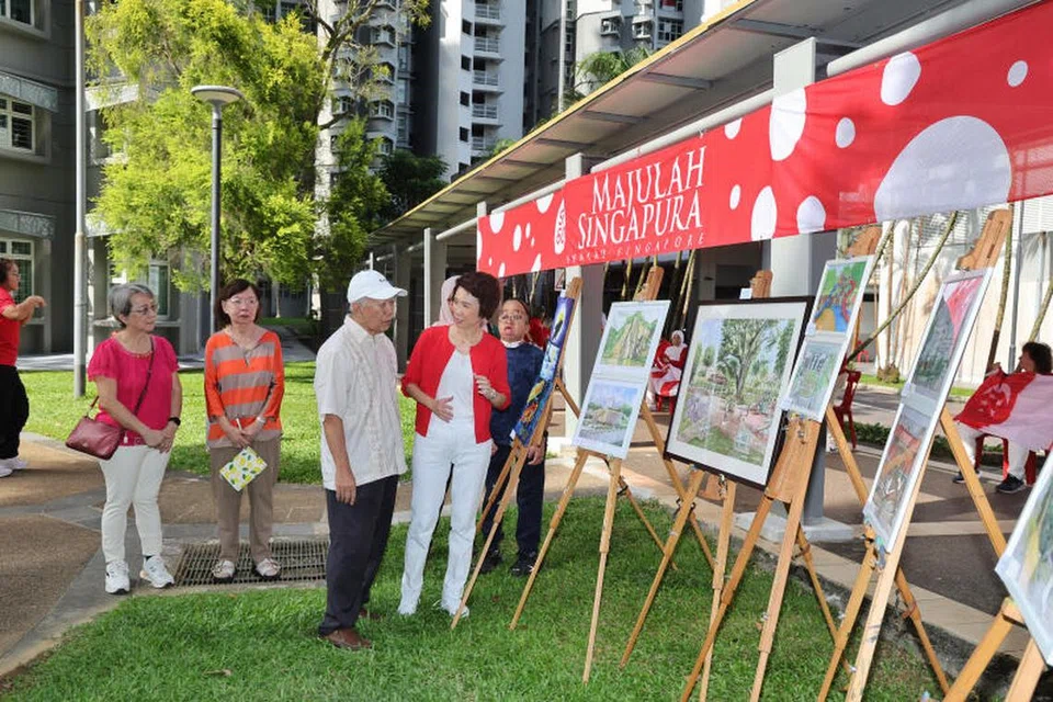 ahmad karbani, seni, lukis, sg60, bukit gombak