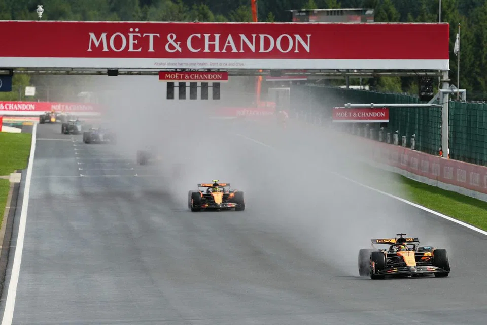 F1, peraturan ‘parc ferme’, Grand Prix Belgium