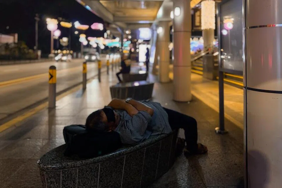 Singapore, homeless, gelandangan, MSF