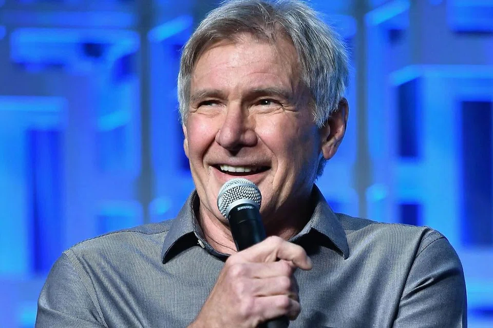 TIDAK TERUJA DENGAN FILEM: Harrison Ford dengan berseloroh menjawab bahawa beliau tidak gemarkan filem terbaru dalam siri Star Wars 'Han Solo' yang dijangka ditayangkan lewat tahun depan. - Foto AFP