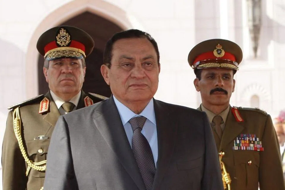 Hosni Mubarak memerintah Mesir selama 30 tahun sebelum digulingkan berikutan tunjuk perasaan besar-besaran pada 2011. 