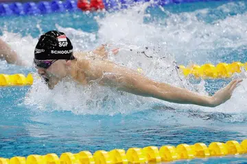 PECAH REKOD SENDIRI: Schooling, semasa beraksi di Piala Dunia FINA awal minggu ini.