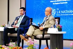 S R Nathan Distinguished Lecture, Mohammed Khalid Alyahya, Profesor Joseph Liow, saudi arabia