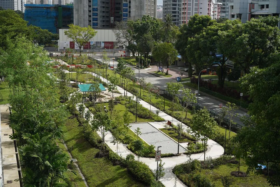 Taman Pek Kio seluas 0.5 hektar dibuka oleh Lembaga Taman Negara (NParks) pada 18 Januari.