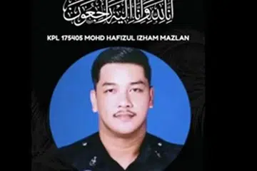 Koperal Mohd Hafizul Izham Mazlan