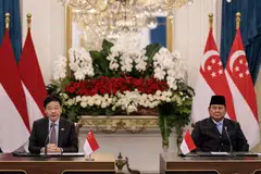 Singapura Indonesia kerjasama, tenaga hijau, kemampanan, Lawrence Wong, Prabowo Subianto