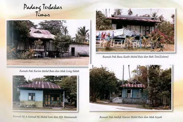 KENANGAN MENGUSIK JIWA: Rumah- rumah di Kampung Padang Terbakar sebelum ia dirobohkan untuk memberi laluan kepada pembangunan. - Foto HAFIZA TALIB