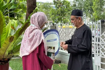 sukarelawan, Masjid Alkaff Kampung Melayu, kumpul dana
