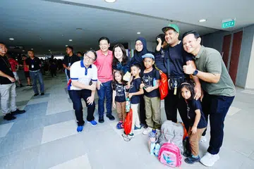 Lawrence Wong, GRC Marsiling-Yew Tee, ‘Hijrah Walk & Health Fiesta’, Zaqy Mohamad, Alex Yam