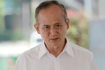 SEBABKAN KEMALANGAN: Ngo Guan Cheng melanggar pasangan ibu dan anak di Punggol East. Dia dihukum penjara tiga minggu. - Foto BH oleh WONG KWAI CHOW