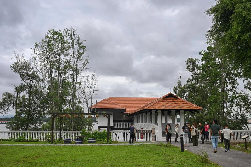 KUNJUNGAN TERHAD: Cashin House di Taman Alam Semula Jadi Lim Chu Kang hanya boleh dikunjungi melalui program dan kegiatan khas yang memerlukan peserta mendaftar untuk menyertainya.