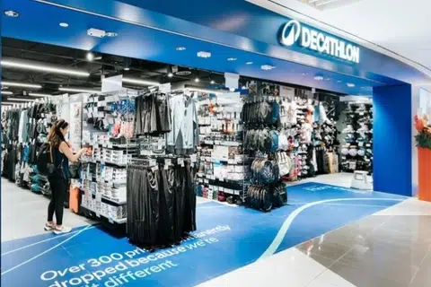 Decathlon mempunyai 22 cawangan di serata Singapura yang menawarkan pelbagai kelengkapan sukan pada harga mampu milik.