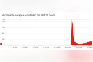 Menurut Downdetector, terdapat peningkatan dalam bilangan gangguan yang dilaporkan sekitar 3 pagi pada 21 Julai.