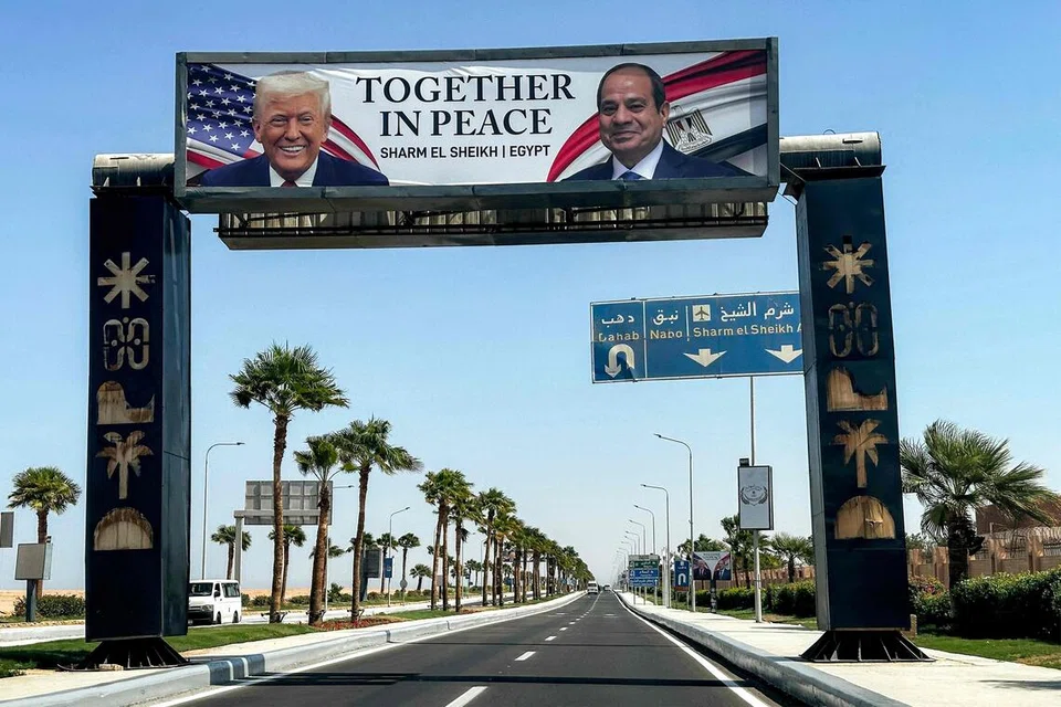  Donald Trump,  Abdel Fattah al-Sisi, Sharm  el-Sheikh 