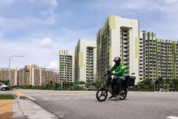 ekonomi, penghantaran makanan, S’pura, Asean