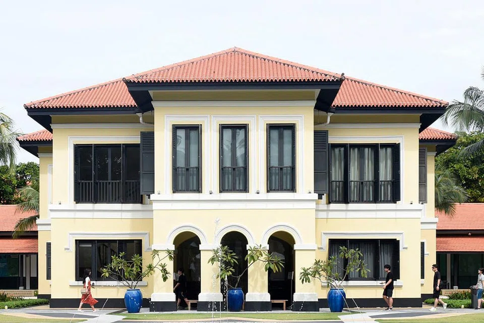 ISTANA KAMPONG GELAM Terletak dalam kawasan bersejarah Kampong Gelam. Dahulunya istana kerabat Melayu dan takhta kesultanan di Singapura, Istana Kampong Gelam menjadi bukti hubungan sejarah Singapura dengan dunia Melayu. - Foto BH oleh DESMOND FOO 
