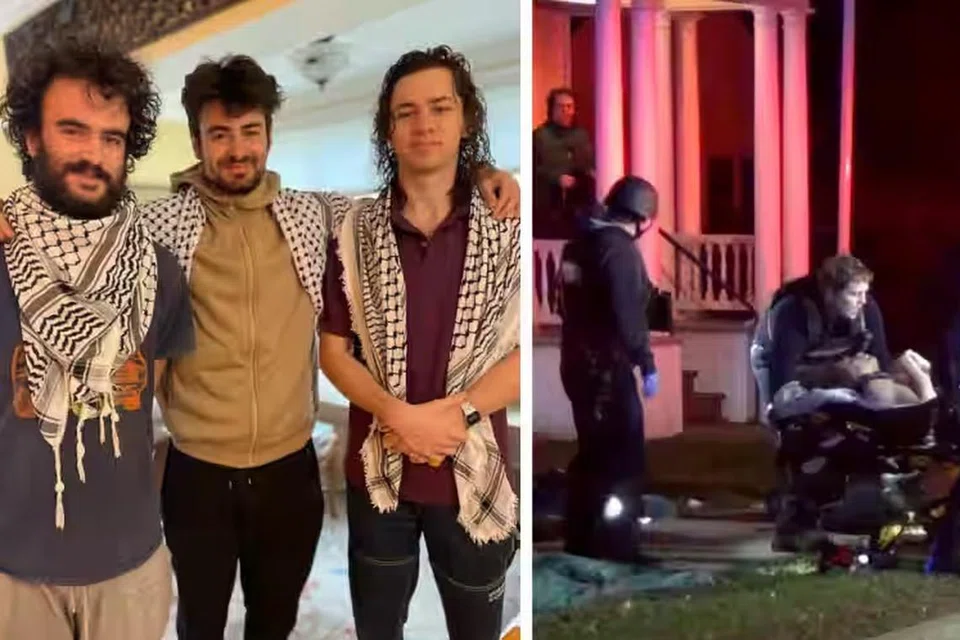 DITEMBAK: Tiga pelajar berketurunan Palestin ini  – Hisham Awartani, Tahseen Ali dan Kenan Abdulhamid – cedera ditembak dan dipercayai menjadi mangsa jenayah kebencian, kata polis. 