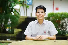 TUKAR ALIRAN: Ditempatkan dalam aliran Normal Akademik (NA) di Menengah 1, Muhammad Rayyan Jefri, pelajar Sekolah Menengah Jurong, berjaya berpindah ke aliran Ekspres semasa di Menengah 3.
