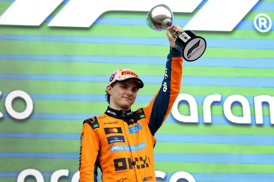 Oscar Piastri, pelumba McLaren, tempat kedua, Grand Prix Jepun, Formula Satu F1