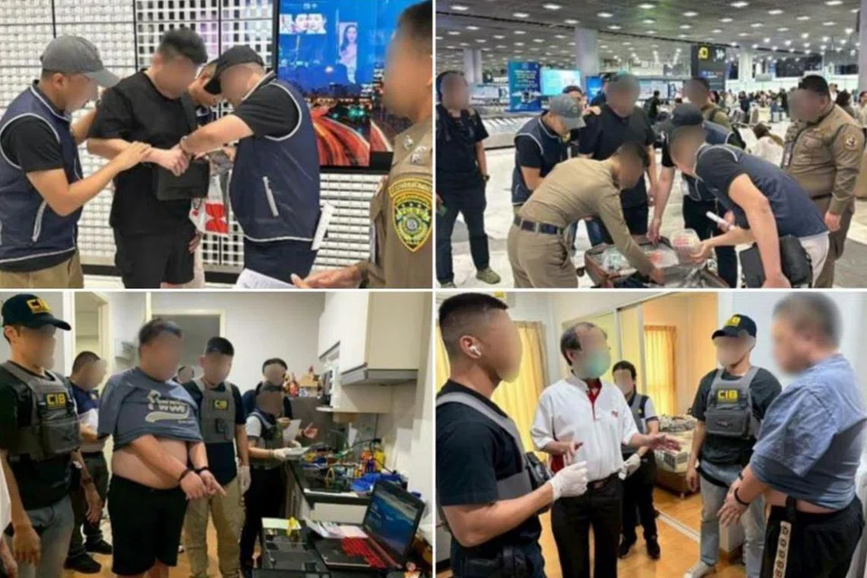 Operasi antijenayah rentas sempadan dilaksanakan di Thailand oleh Polis Diraja Thailand (RTP).