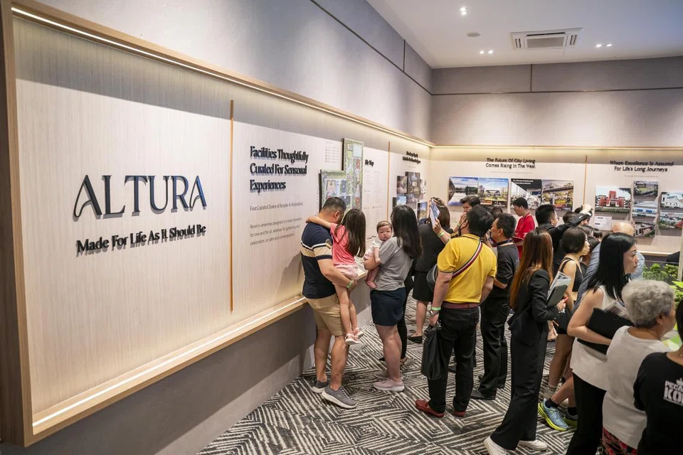 PASARAN RUMAH SWASTA SURAM: Projek Altura di Bukit Batok West Avenue 8 ialah satu-satunya EC yang dilancarkan tahun ini. 