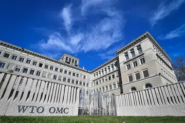 TEKANAN TERBARU: WTO, yang mengendalikan sistem perdagangan global dan menyelesaikan pertikaian, didakwa Presiden Donald Trump, menggunakan "dikotomi ketinggalan zaman antara negara maju dan negara membangun yang membolehkan beberapa ahli WTO mendapatkan kelebihan tidak adil". - Foto AFP