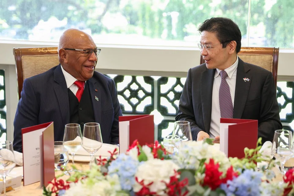 PM Fiji, Sitiveni Rabuka, PM Singapura Lawrence Wong