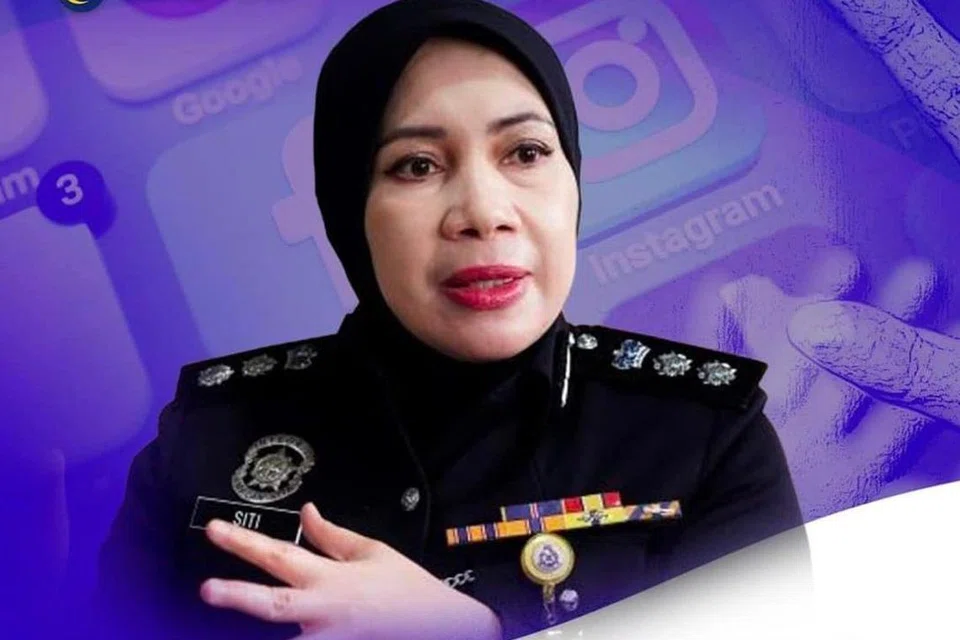 Ketua Penolong Pengarah Bahagian Seksual, Wanita dan Kanak-kanak (D11) Jabatan Siasatan Jenayah Bukit Aman, Penolong Pesuruhjaya Kanan (SAC) Siti Kamsiah Hassan.