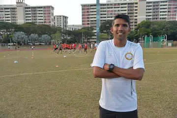 KEMBALI BERKHIDMAT: Selepas diberi peluang mengendalikan pasukan Jepun tahun lalu, Noor Ali bersedia memberikan yang terbaik demi membantu Geylang International menjadi sebuah pasukan yang digeruni. - Foto BH oleh FAKHRURADZI ISMAIL