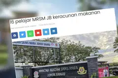 Seramai 16 pelajar Maktab Rendah Sains Mara (MRSM) di Johor Bahru dilaporkan mengalami keracunan makanan sejak 3 Mei.