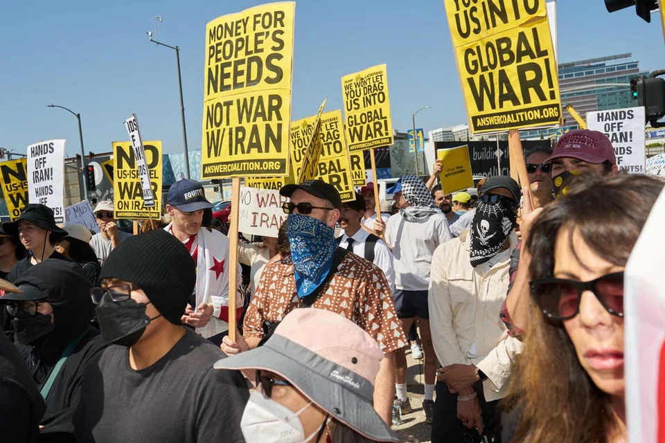 Iran, Israel, Amerika, perang, serangan, penunjuk perasaan