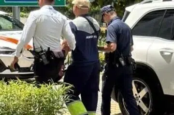 Seorang pemandu lori lelaki berusia 39 tahun telah ditahan kerana memandu secara cuai sehingga menyebabkan kematian.