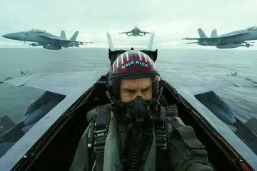 'TOP GUN MAVERICK': Ramai peminat Tom Cruise menanti 34 tahun bagi filem susulan tentang pertempuran jet pejuang. - Foto EMPIRE
