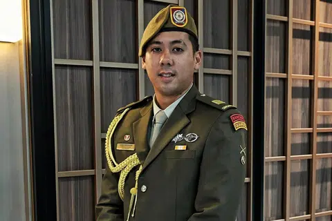 Kapten (CPT) Ahmad Hafizuddin Abdul Hamid.
