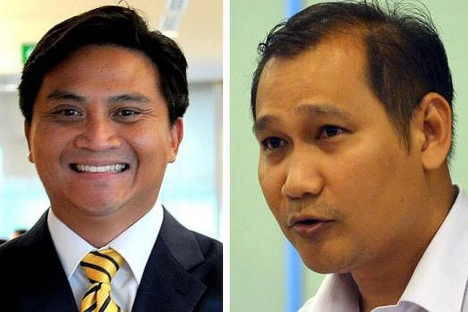 (Gambar kiri) ENCIK SAKTIANDI: Isu jumlah minimun dalam CPF merupakan antara isu yang menjadi keprihatinan warga. (Gambar kanan) ENCIK MUHAMMAD FAIZAL: Masih banyak usaha perlu dilakukan untuk membetulkan salah tanggapan tentang CPF. - Foto-foto fail