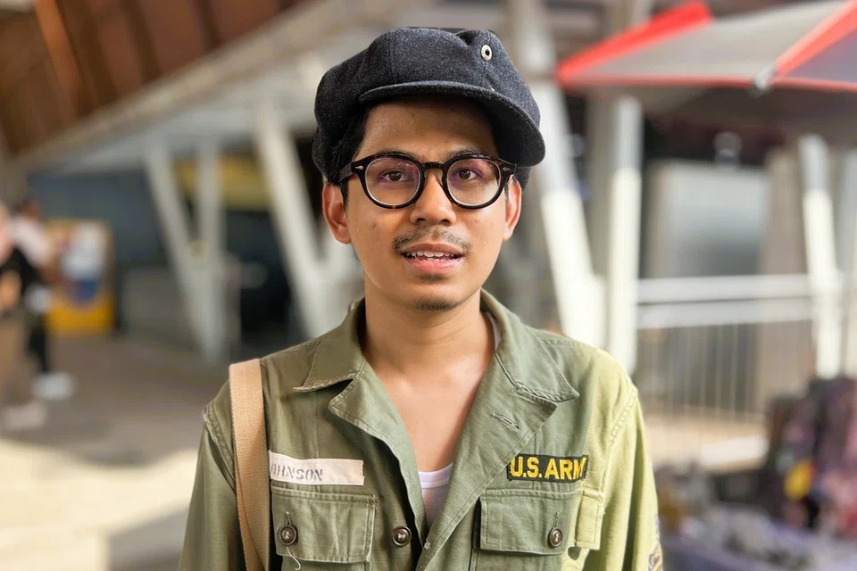 Encik Ahmad Faris Taufid, 22 tahun.